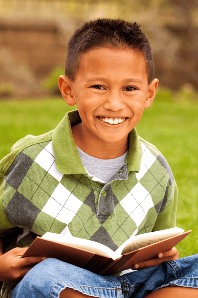 This image is a gentle and effective way to represent Child Therapy without using clinical or "heavy" imagery. For parents, seeing a child engaged in a calm, outdoor activity like reading signals growth, focus, and a return to natural childhood joy—all core goals of pediatric mental health care. In terms of EEAT, this builds Trust by showing that your approach to child therapy is about helping kids thrive in their real-world environments, not just in an office setting. 1. Image Title Goal: Connect the activity to the clinical outcome of child therapy. Title: Promoting Focus and Resilience through Child Therapy – Lamplight Counseling A young boy sitting outside in a peaceful setting, focused on reading a book.